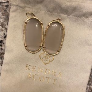 Kendra Scott earrings - Gray
